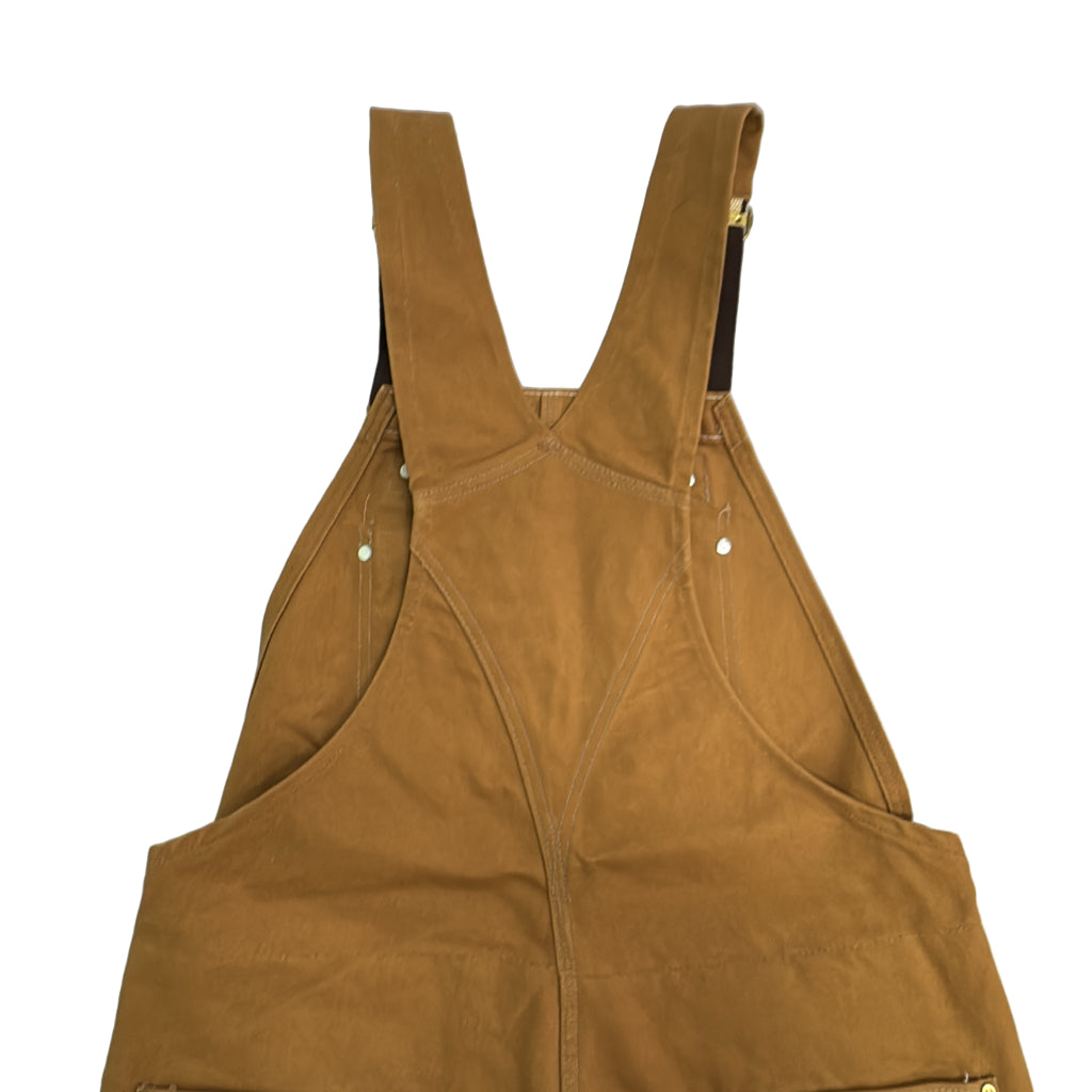 00s Carhartt Duck Double Knee Bib Overall Duck Overall