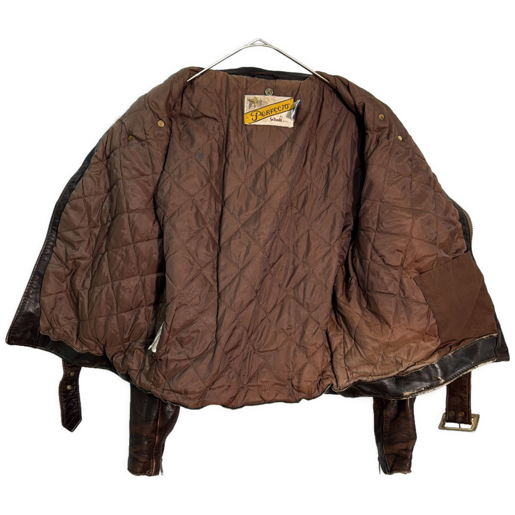 80s Schott Double Riders Leather Jacket