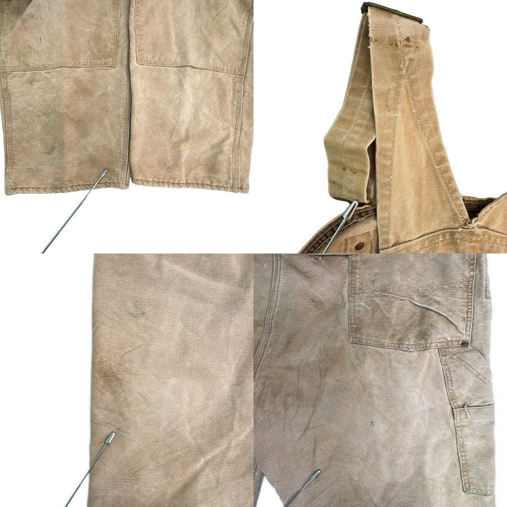 40s Carhartt Duck Double Knee Bib Overall Duck Overall