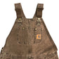 00s Carhartt Duck Double Knee Bib Overall Duck Overall