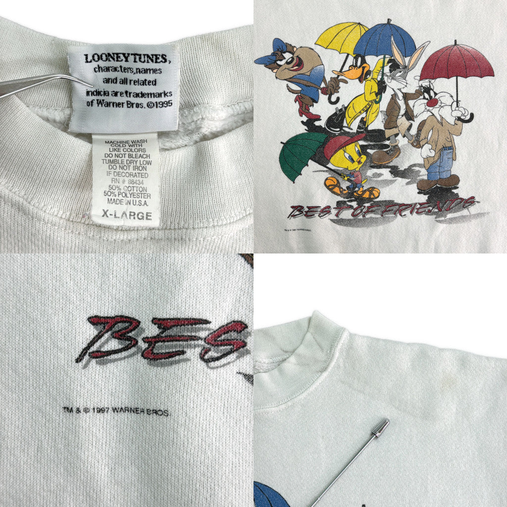 90s LOONEY TUNES Character Sweat