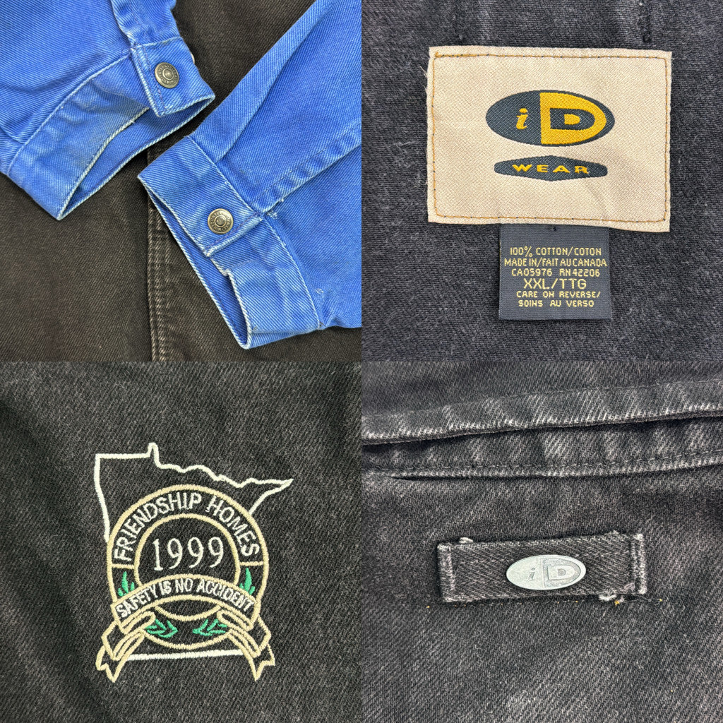 90s iD WEAR Denim Jacket