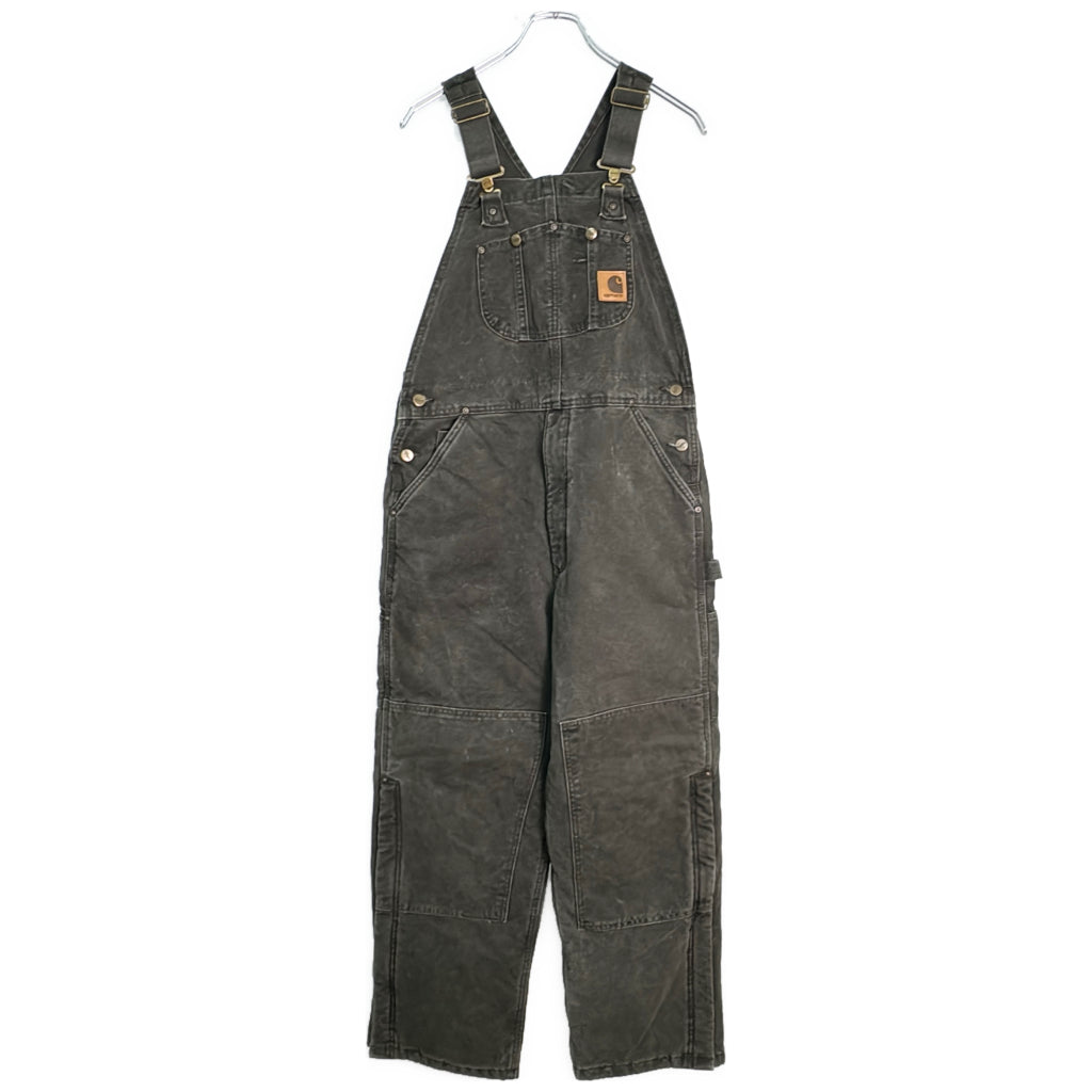 00s Carhartt Duck Double Knee Bib Overall Duck Overall