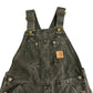 00s Carhartt Duck Double Knee Bib Overall Duck Overall