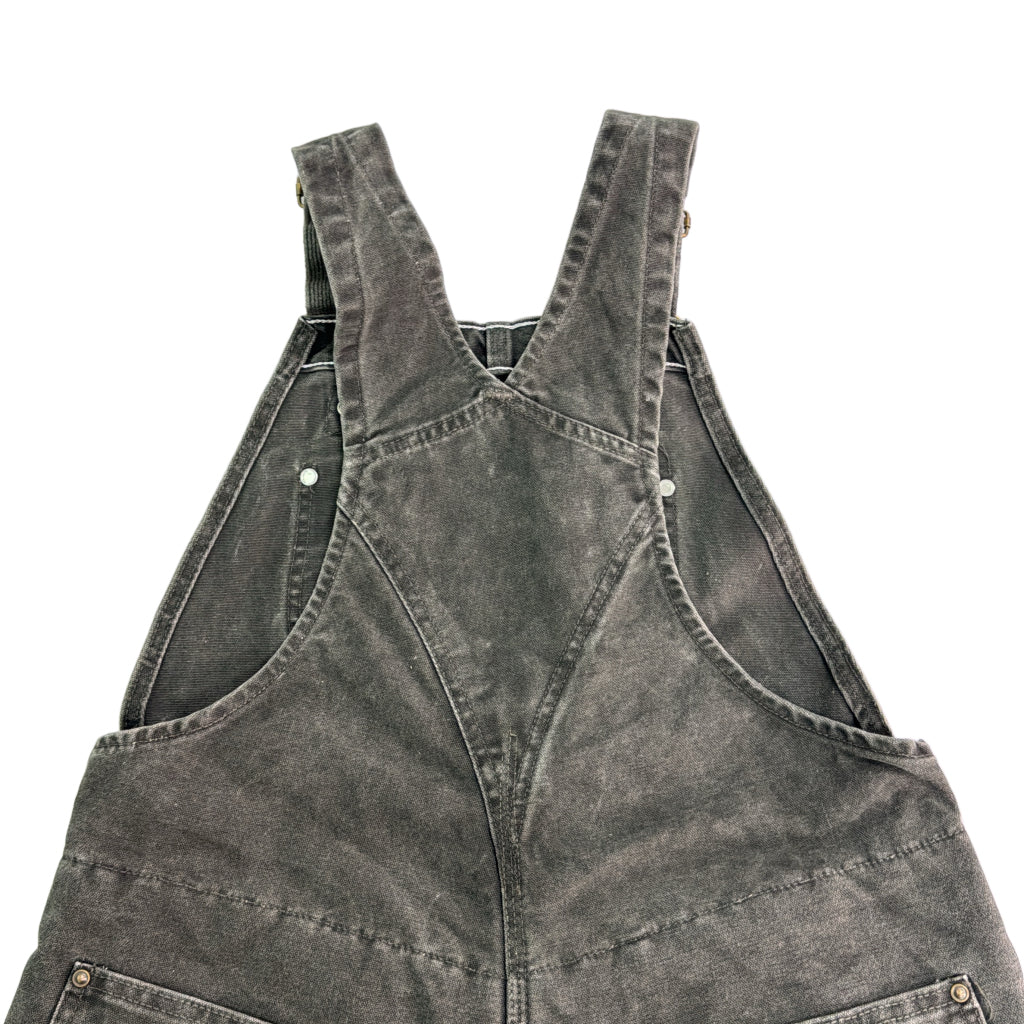 00s Carhartt Duck Double Knee Bib Overall Duck Overall