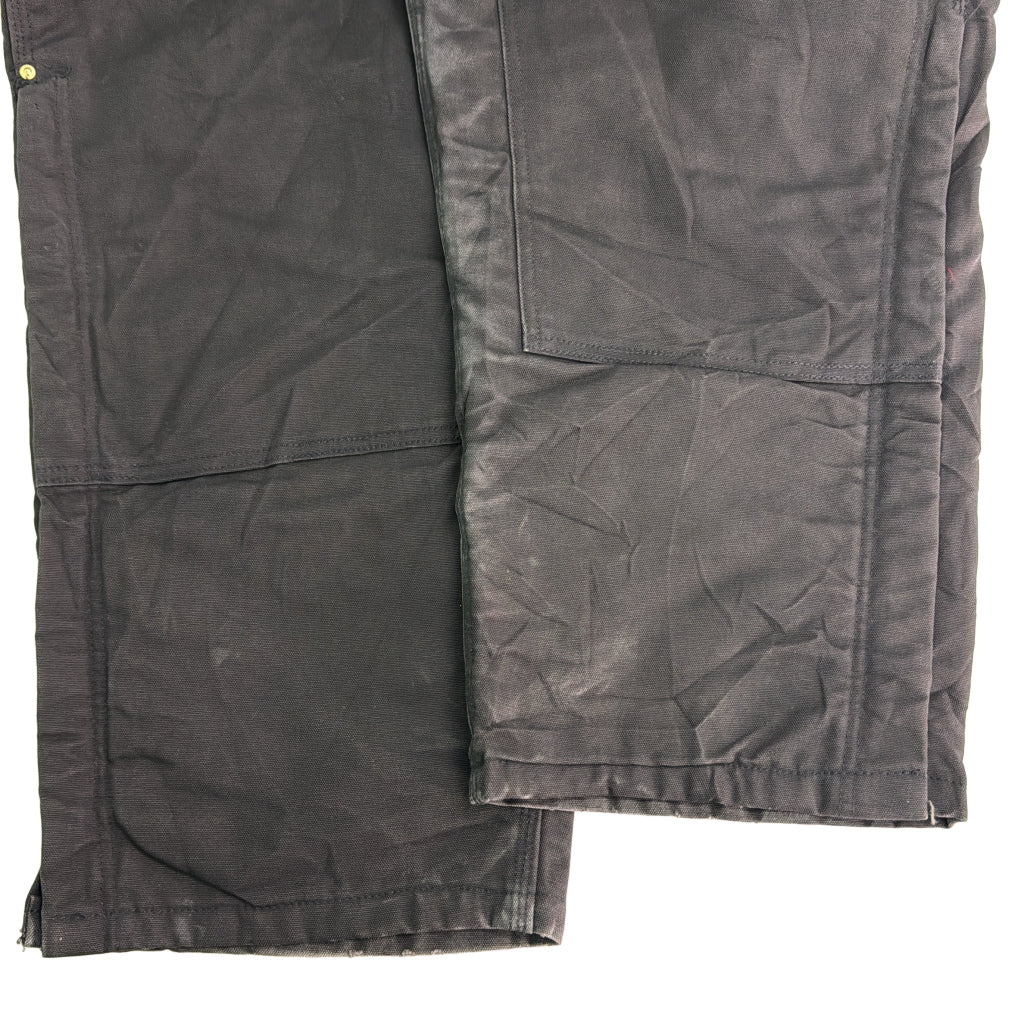 00s Carhartt Duck Double Knee Bib Overall Duck Overall