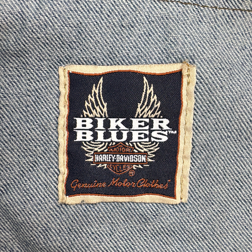 90s HARLEY DAVIDSON Denim Vest