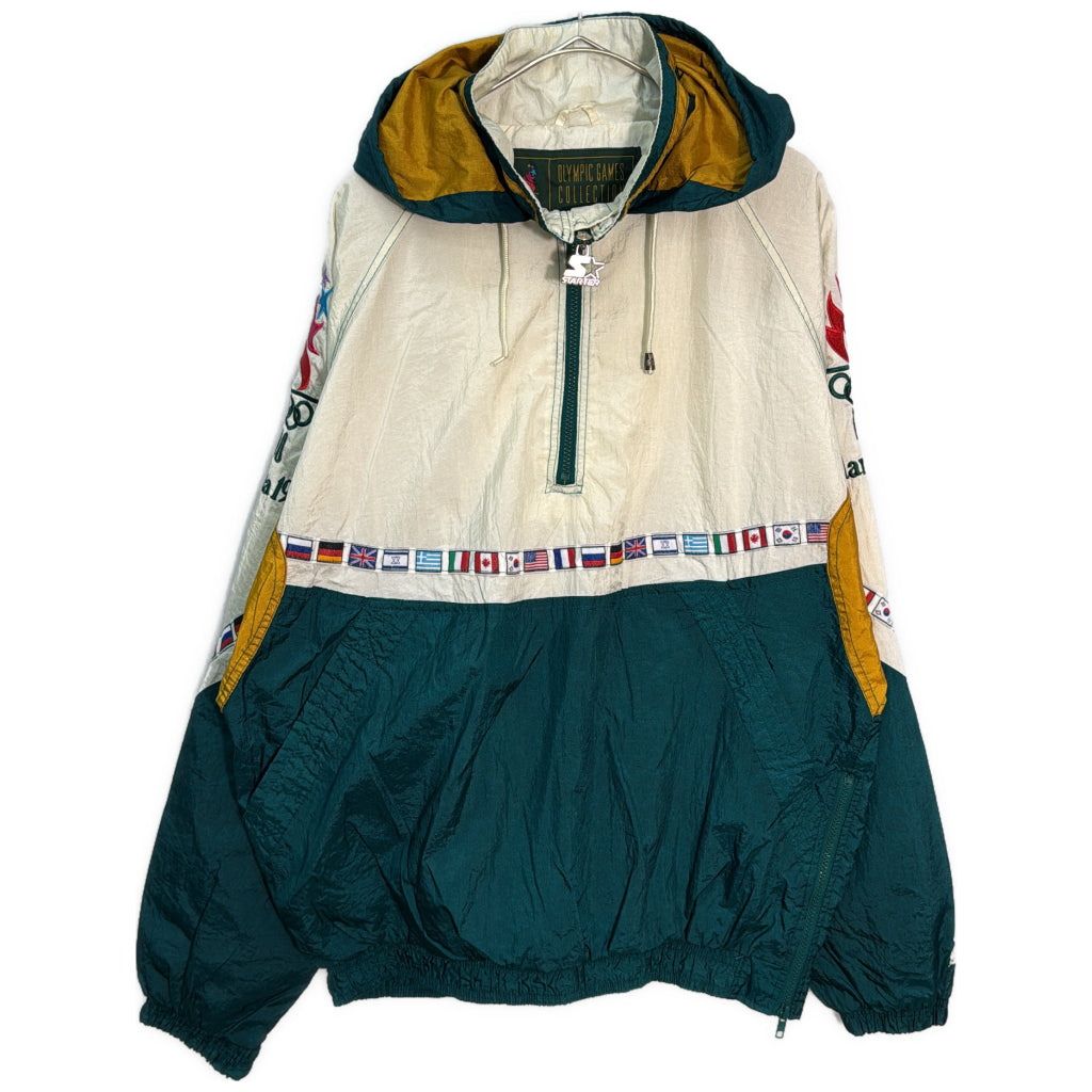 90s STARTER Anorak Parka Nylon Jacket