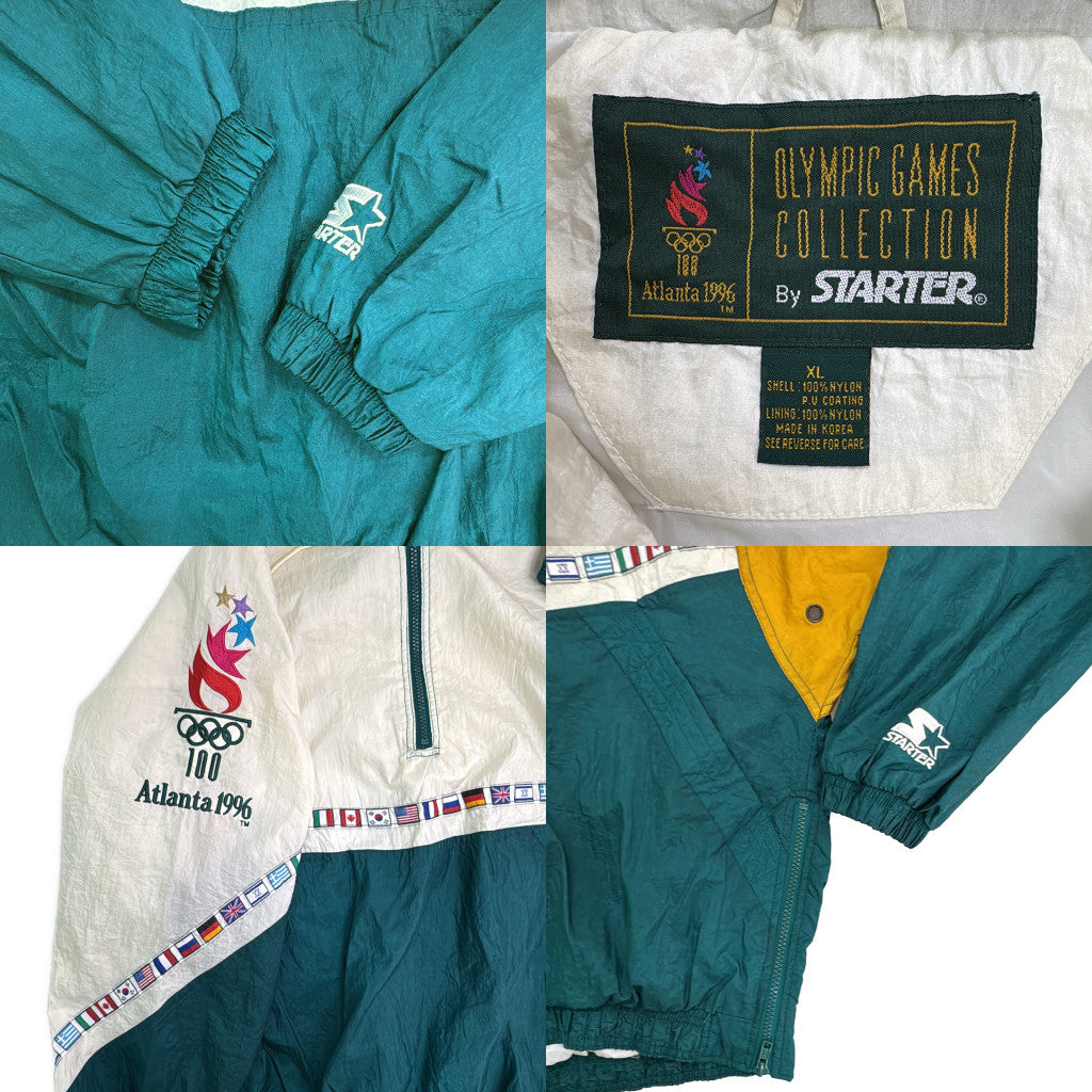 90s STARTER Anorak Parka Nylon Jacket