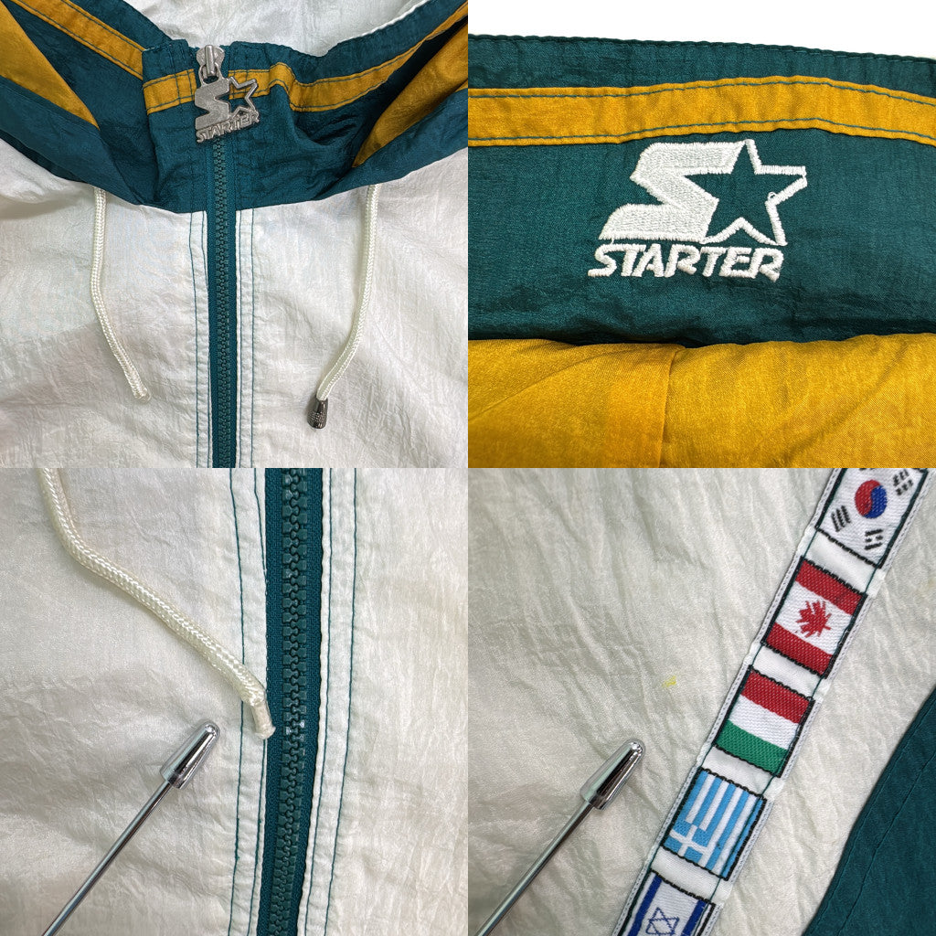 90s STARTER Anorak Parka Nylon Jacket