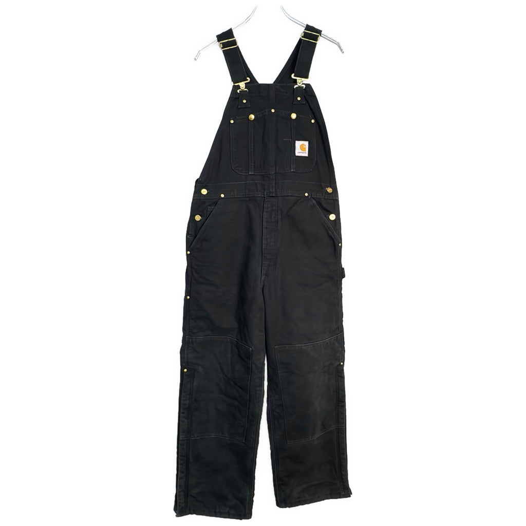 00s Carhartt Duck Double Knee Bib Overall Duck Overall