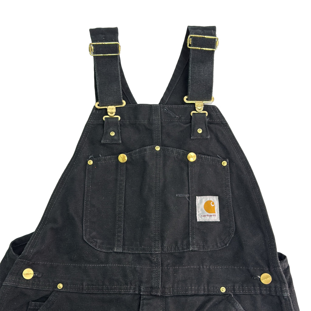 00s Carhartt Duck Double Knee Bib Overall Duck Overall