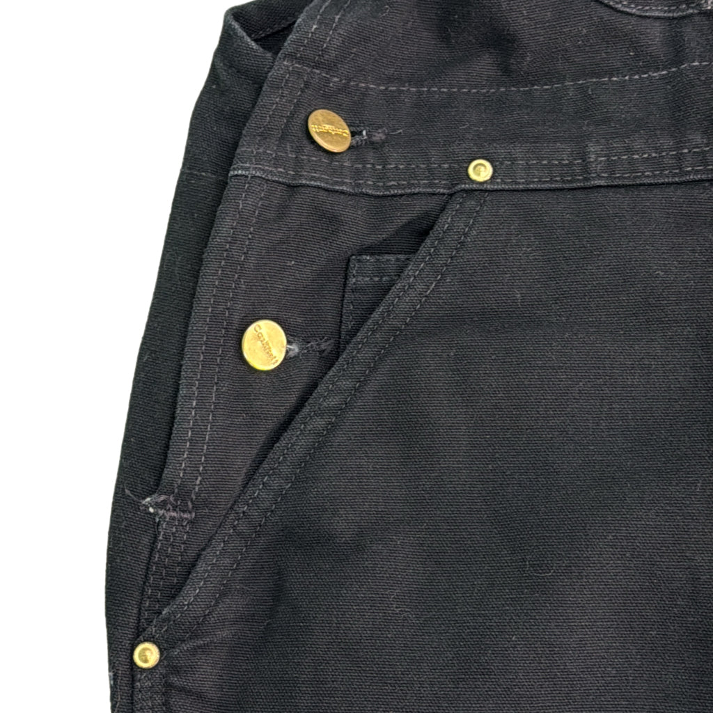 00s Carhartt Duck Double Knee Bib Overall Duck Overall