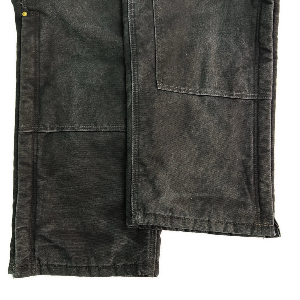 00s Carhartt Duck Double Knee Bib Overall Duck Overall
