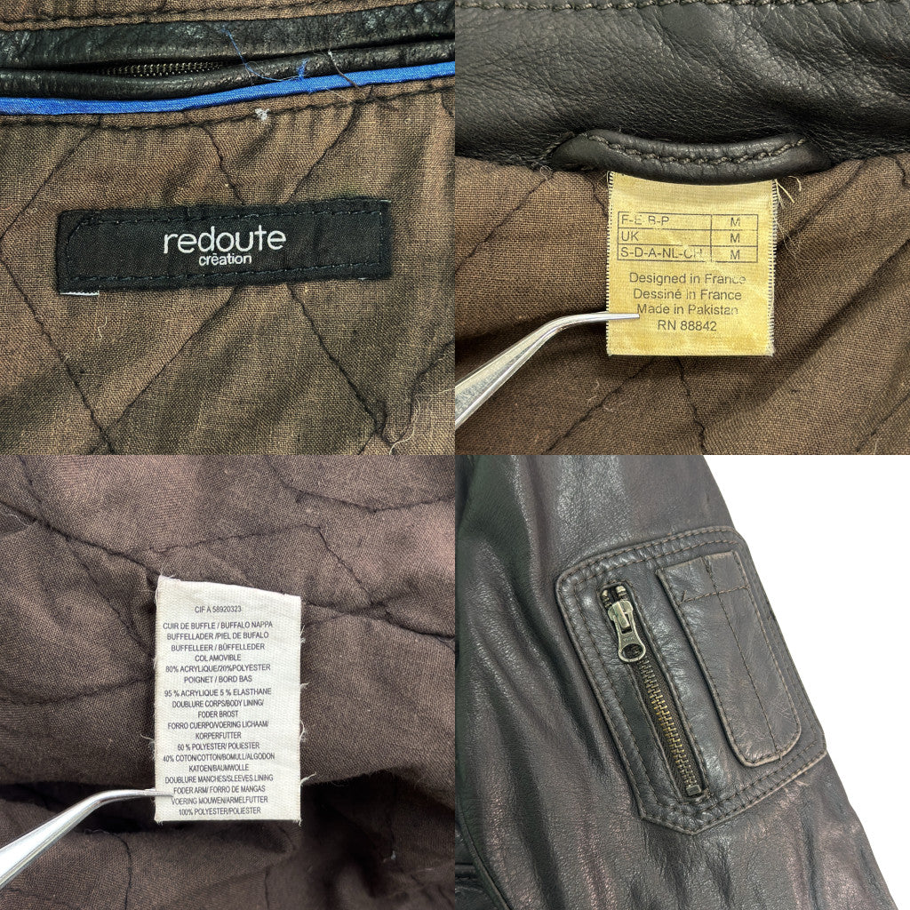 Le Redoute Leather Jacket