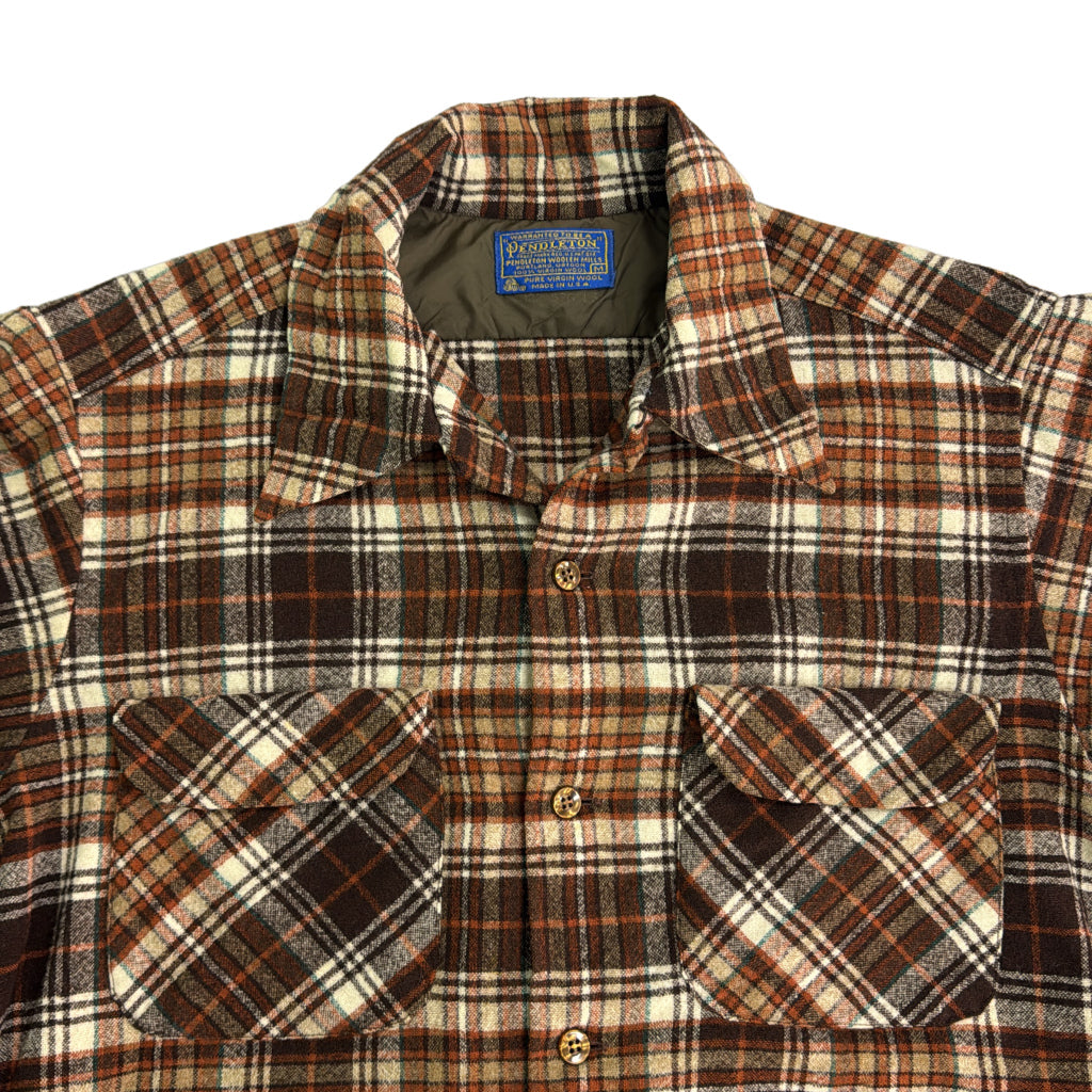 70s PENDLETON Board Shit Check Shirt