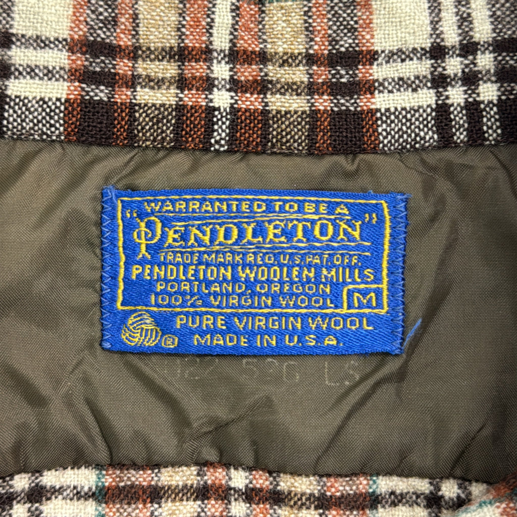 70s PENDLETON Board Shit Check Shirt