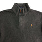 RALPH LAUREN Half Zip Cotton Sweater Half Zip Sweater