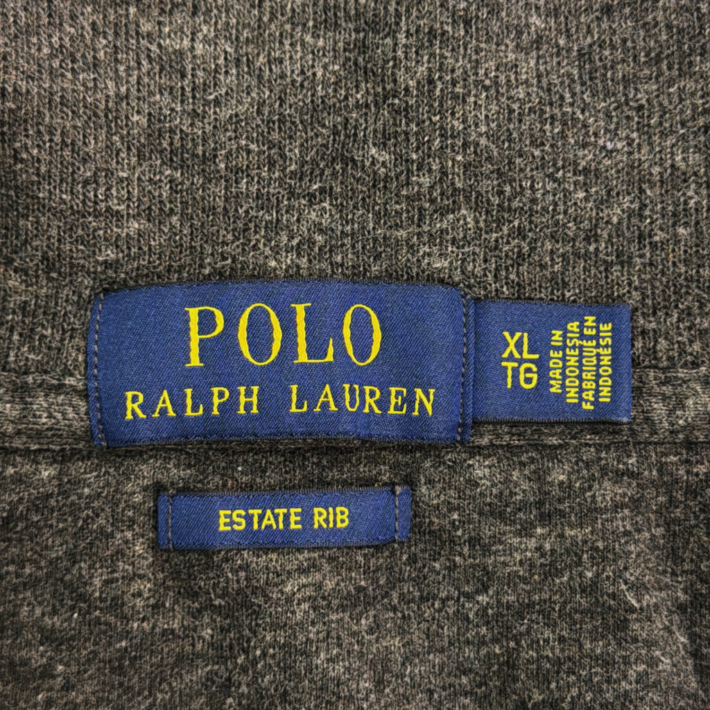 RALPH LAUREN Half Zip Cotton Sweater Half Zip Sweater