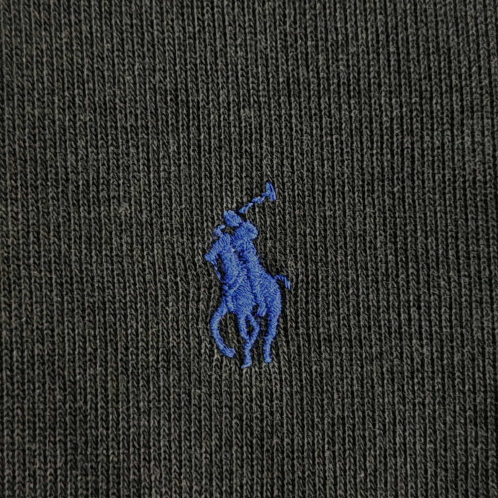 RALPH LAUREN Half Zip Cotton Sweater Half Zip Sweater