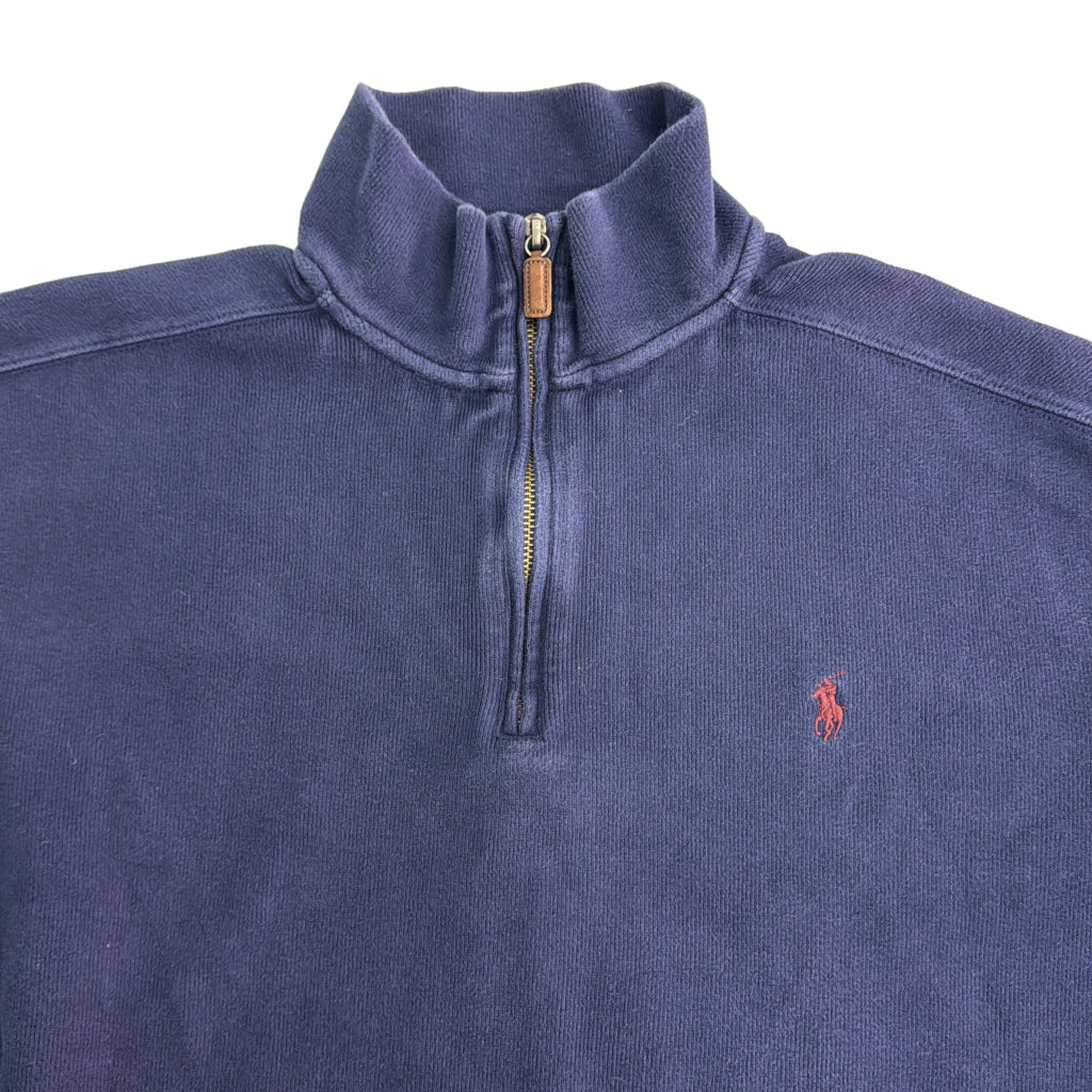 Polo by Ralph Lauren Half Zip Cotton Sweater Half Zip Sweater