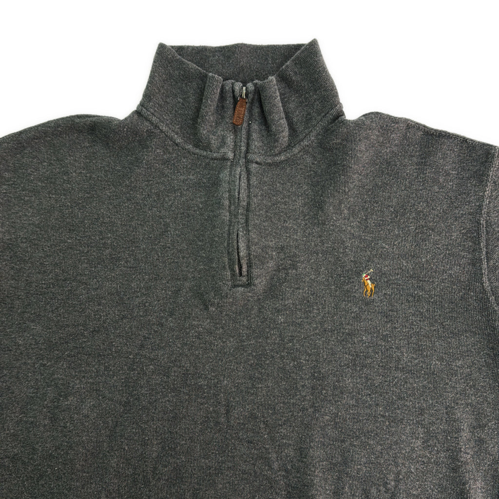 Polo by Ralph Lauren Half Zip Cotton Sweater Half Zip Sweater