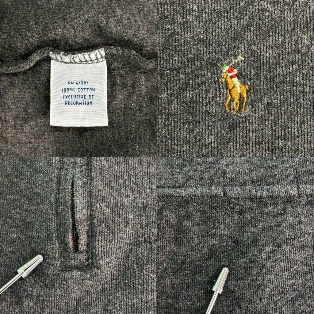Polo by Ralph Lauren Half Zip Cotton Sweater Half Zip Sweater