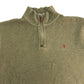 Polo by Ralph Lauren Half Zip Cotton Sweater Half Zip Sweater