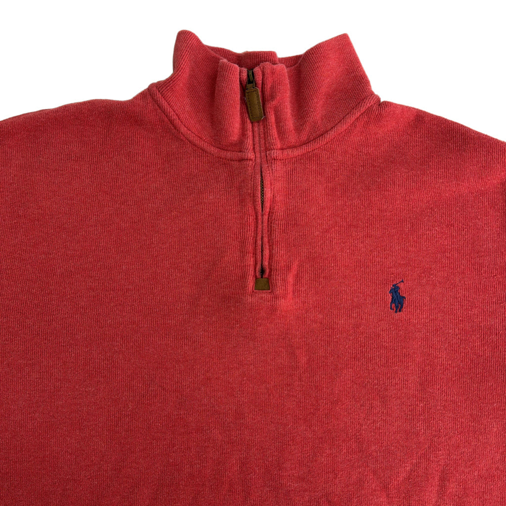 Polo by Ralph Lauren Half Zip Cotton Sweater Half Zip Sweater