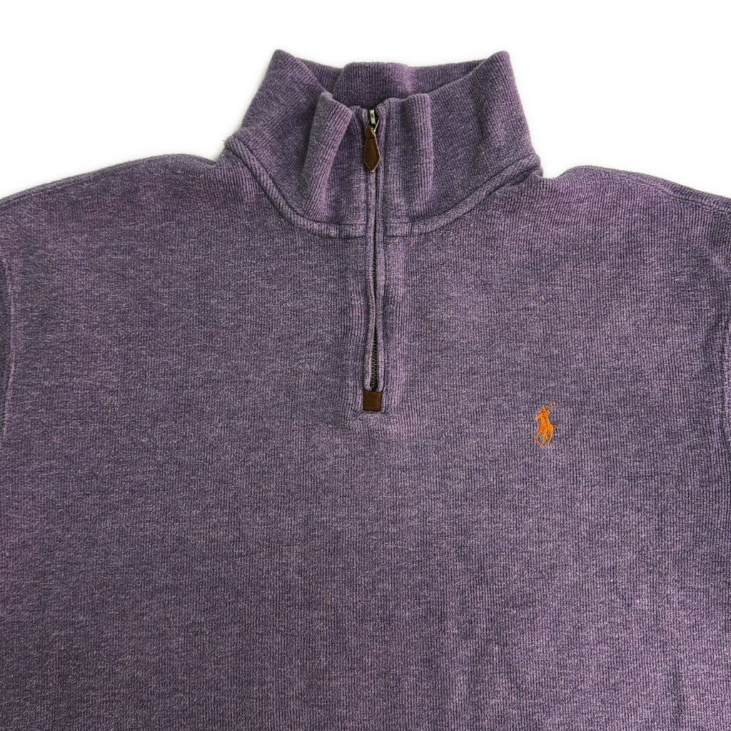 Polo by Ralph Lauren Half Zip Cotton Sweater Half Zip Sweater