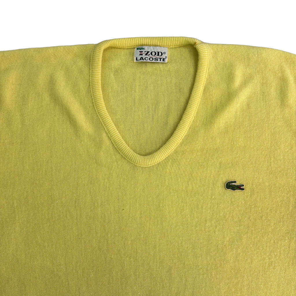 70s IZOD LACOSTE V-Neck Sweater