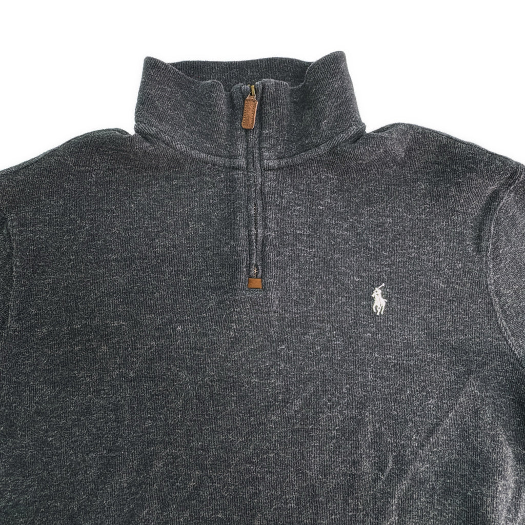 Polo by Ralph Lauren Half Zip Cotton Sweater Half Zip Sweater