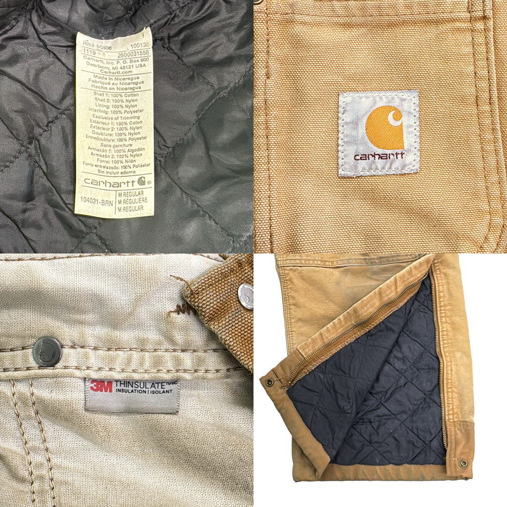 Carhartt Duck Double Knee Bib Overall Duck Overall
