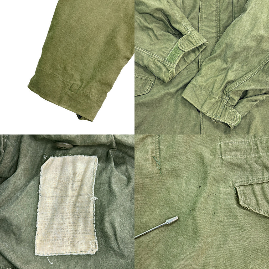 70s U.S.ARMY M-65 Field Jacket 3rd Military Jacket