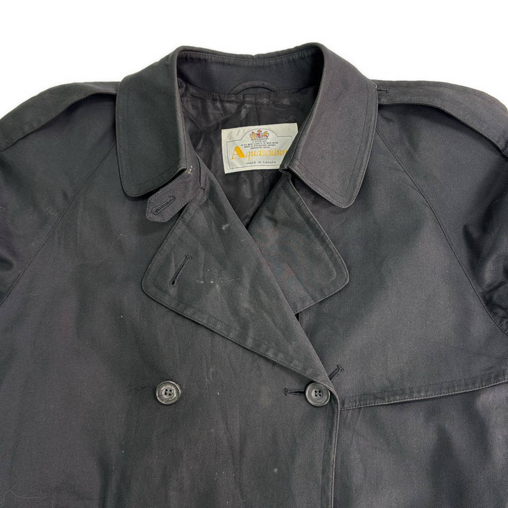 80s Aquascutum Trench Coat