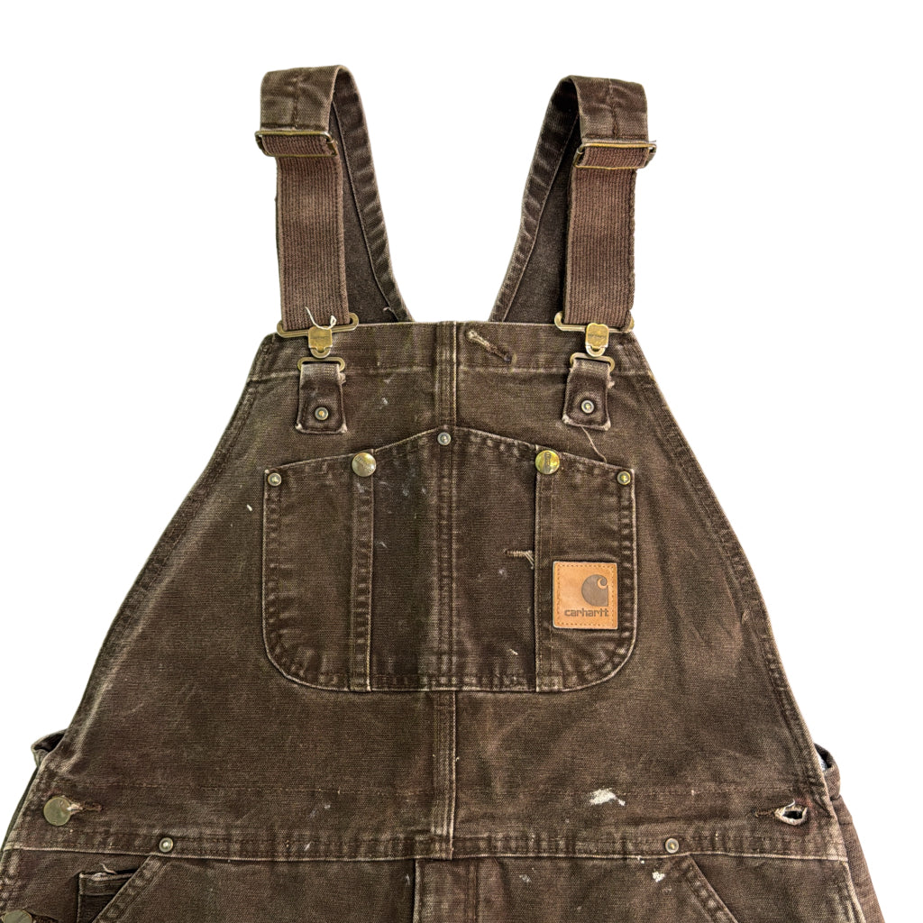 Carhartt Duck Double Knee Bib Overall Duck Overall