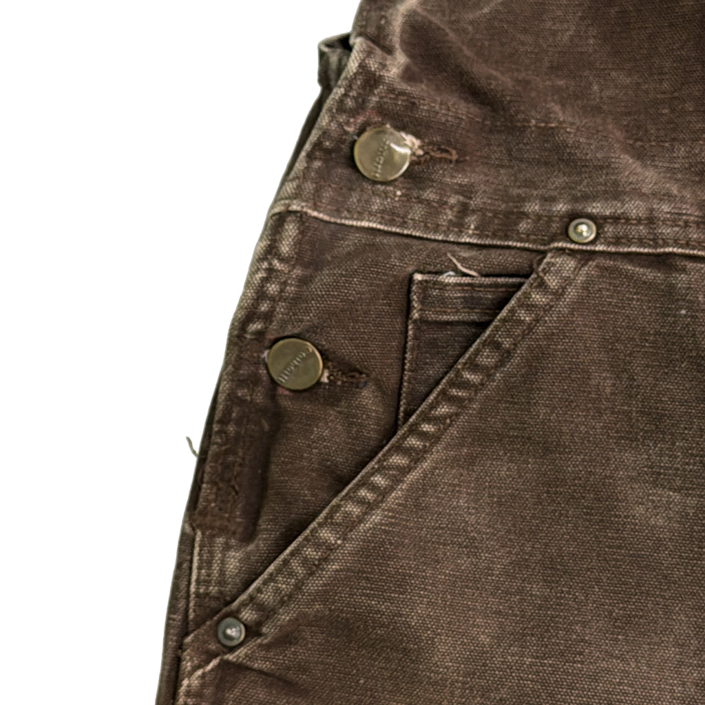 Carhartt Duck Double Knee Bib Overall Duck Overall