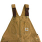 90s Carhartt Duck Double Knee Bib Overall Duck Overall