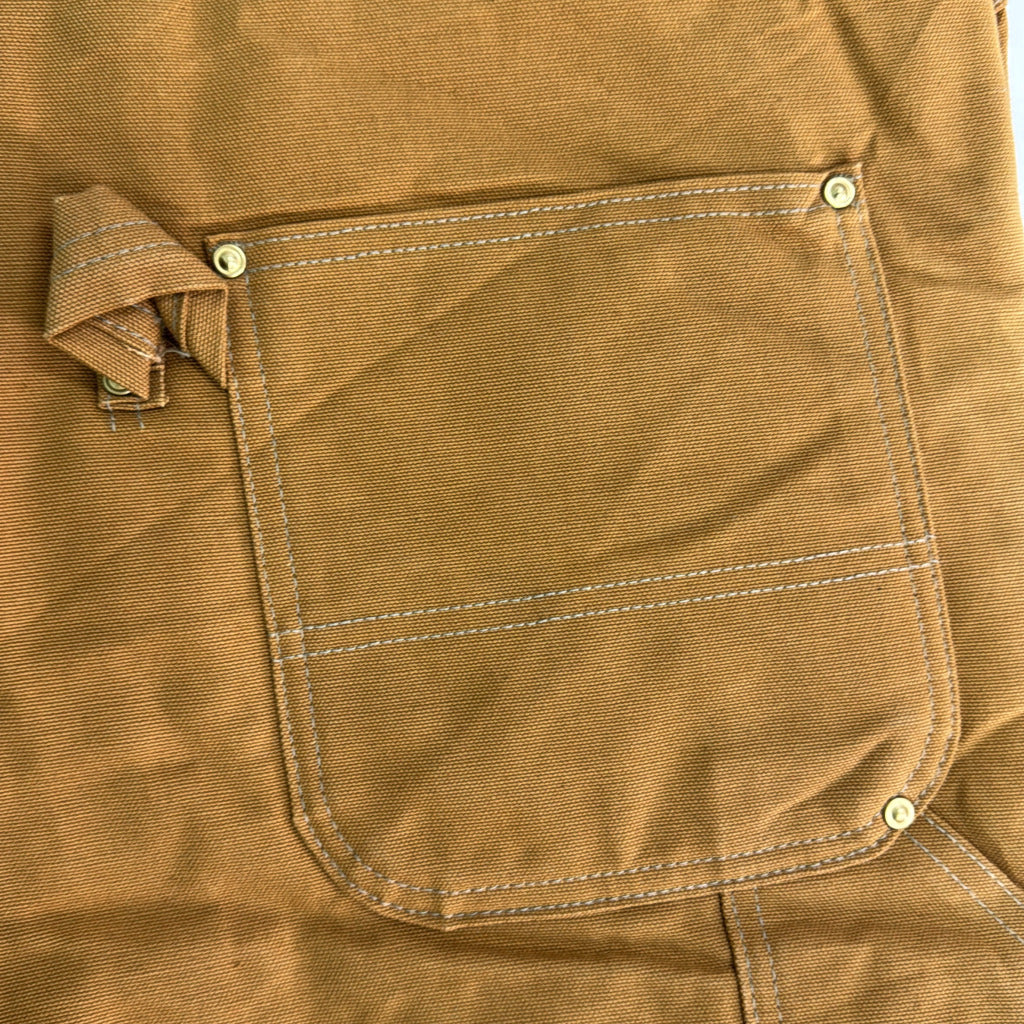 90s Carhartt Duck Double Knee Bib Overall Duck Coverall
