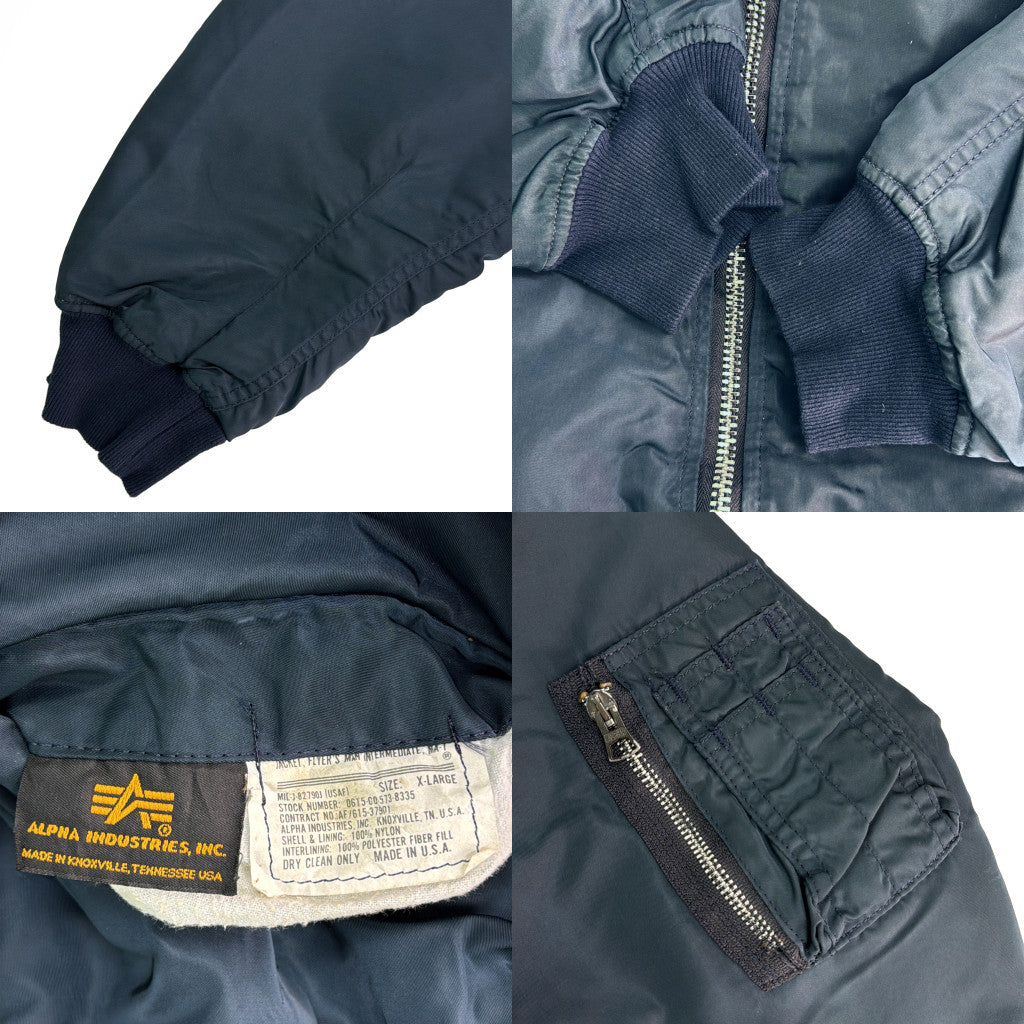ALPHA INDUSTRIES MA-1 Flight Jacket Military Jacket