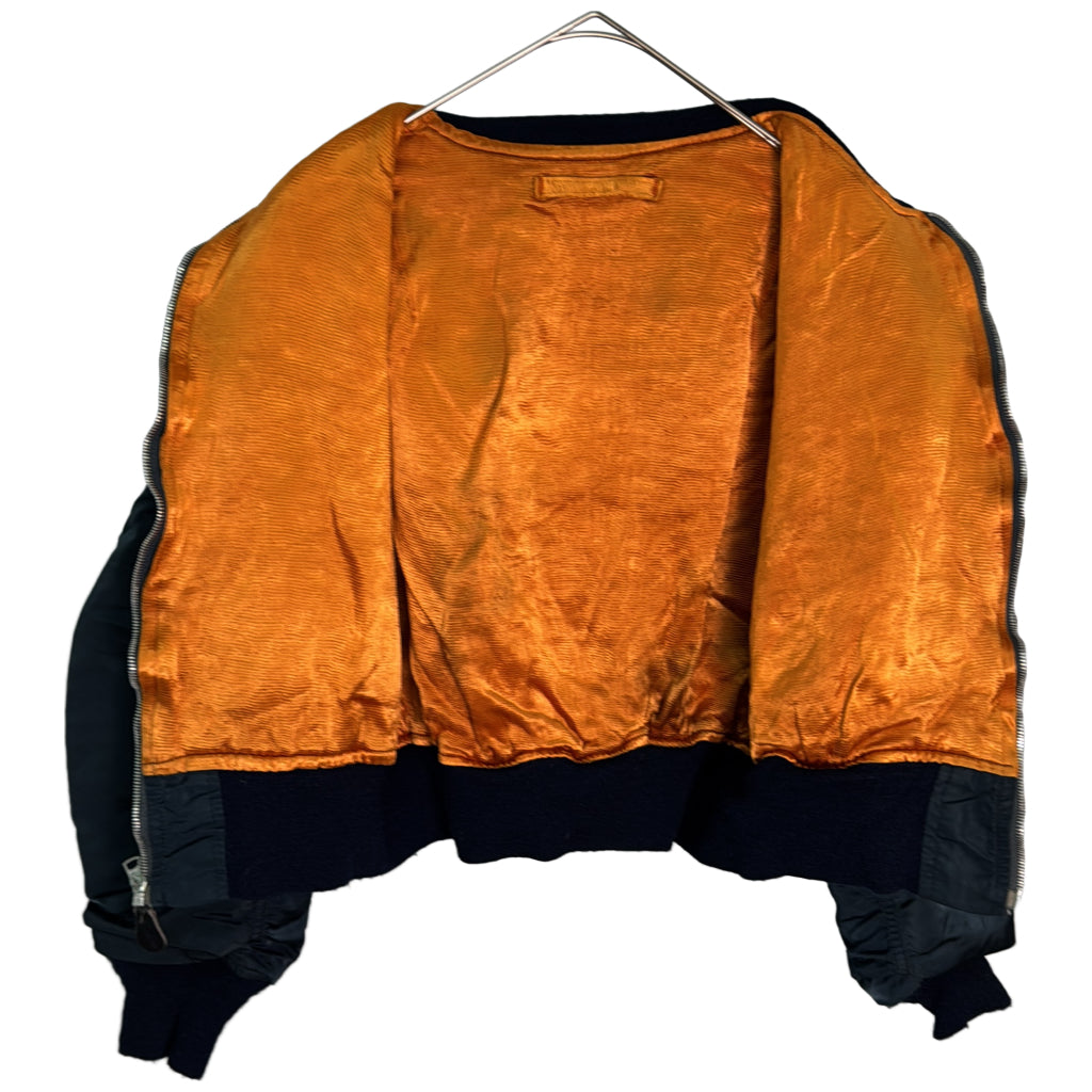 90s ALPHA INDUSTRIES L-2B Flight Jacket Military Jacket