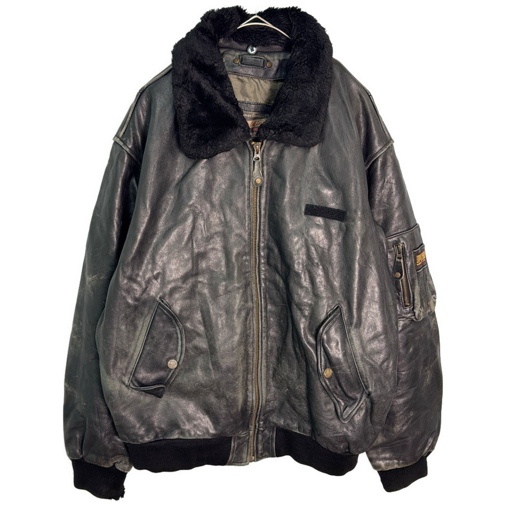 90s REDSKINS Leather Jacket