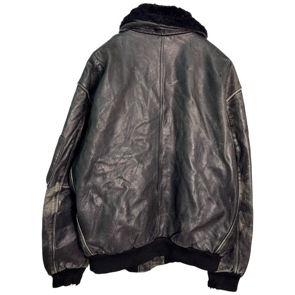 90s REDSKINS Leather Jacket