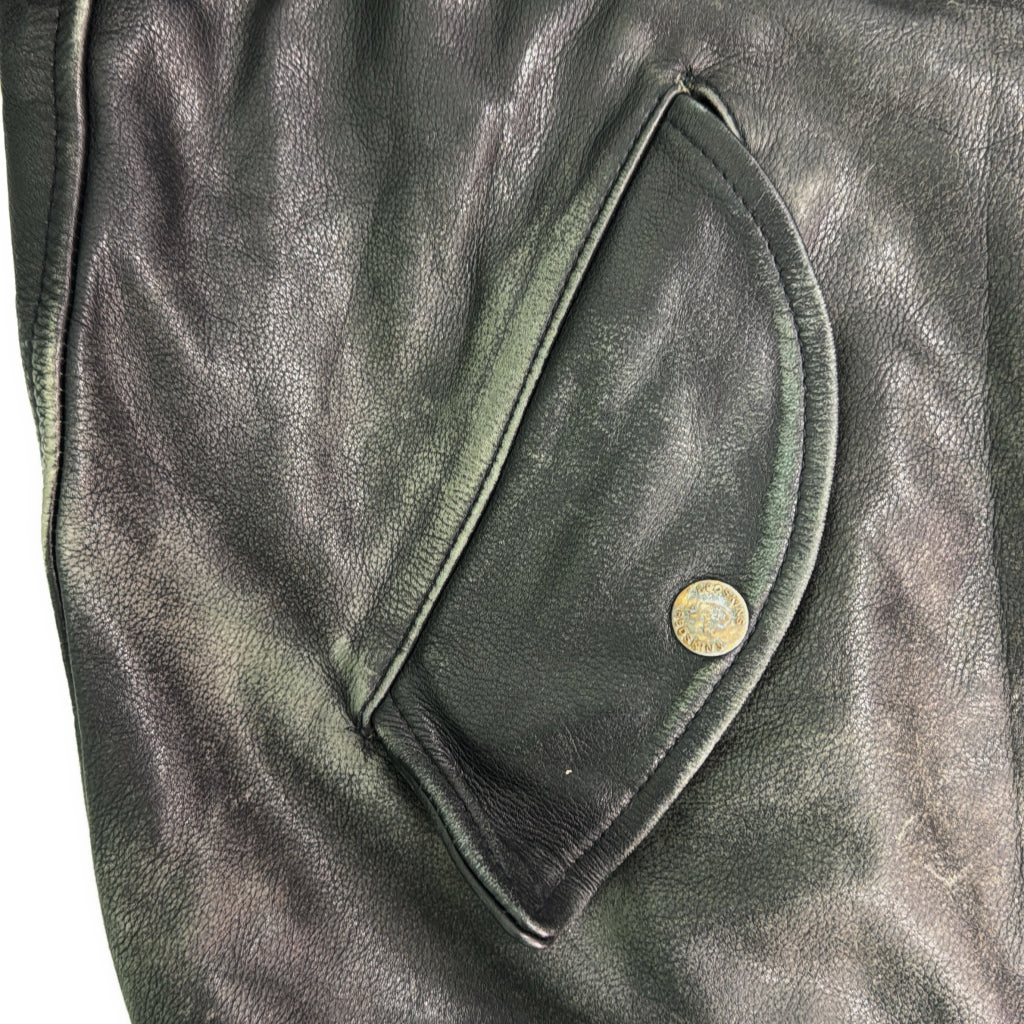 90s REDSKINS Leather Jacket