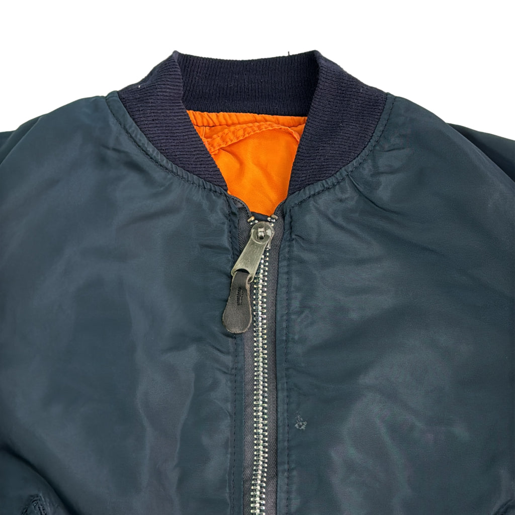 90s ALPHA INDUSTRIES MA-1 Flight Jacket Military Jacket