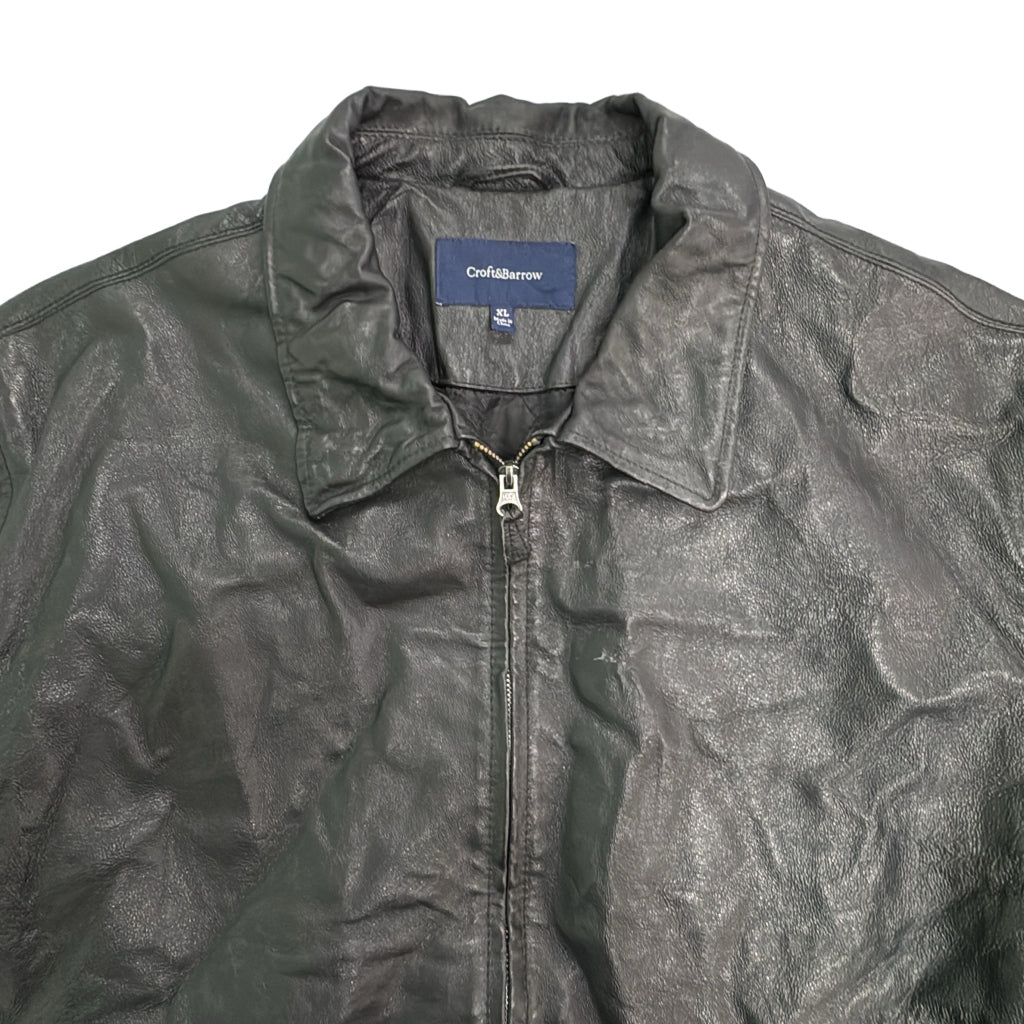 Croft & barrow Leather Jacket