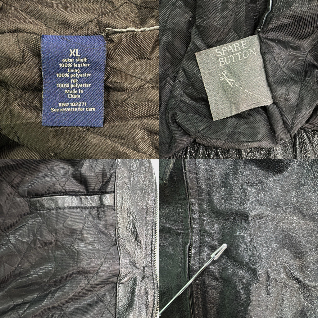 Croft & barrow Leather Jacket