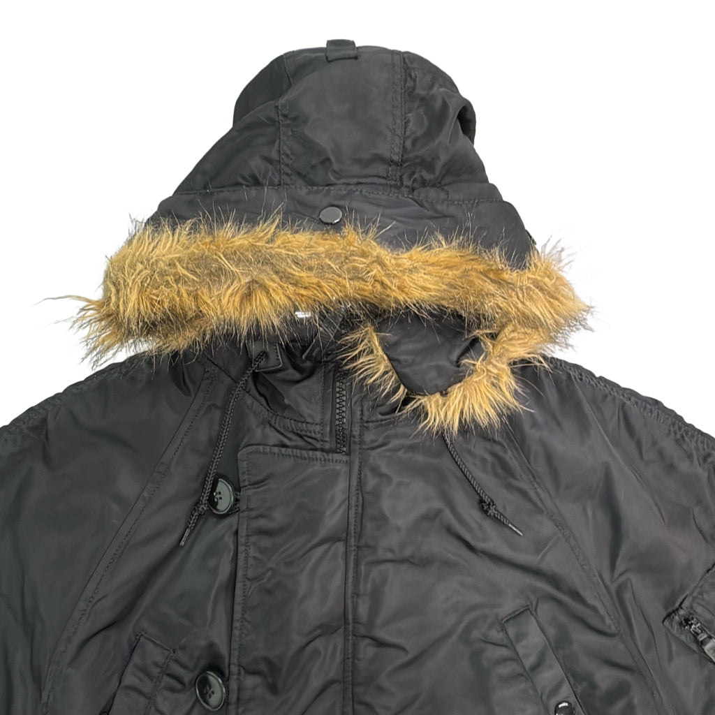 ALPHA INDUSTRIES N-3B Flight Jacket Military Jacket