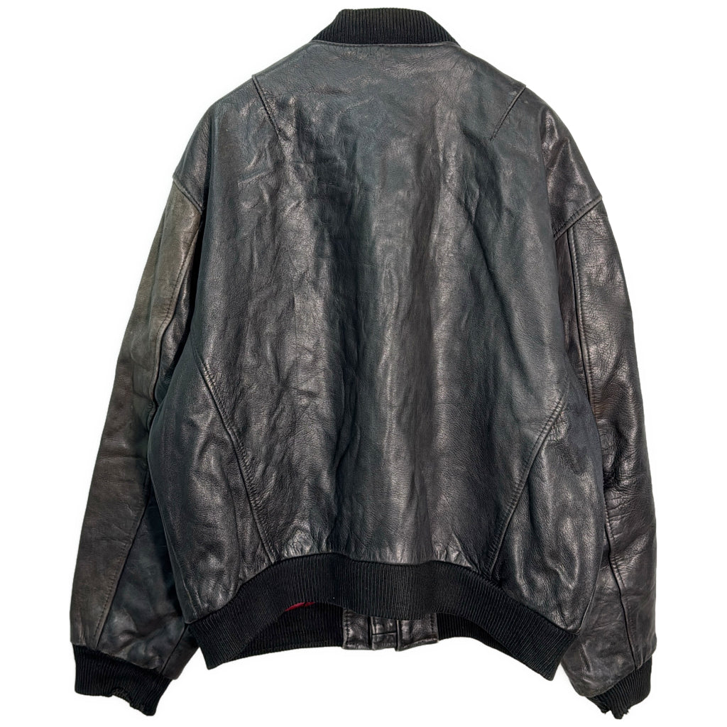 BENCAT Bomber Leather Jacket