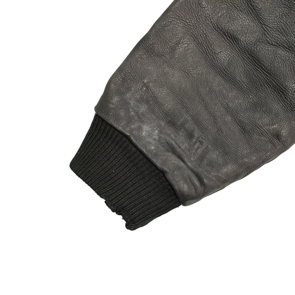 BENCAT Bomber Leather Jacket